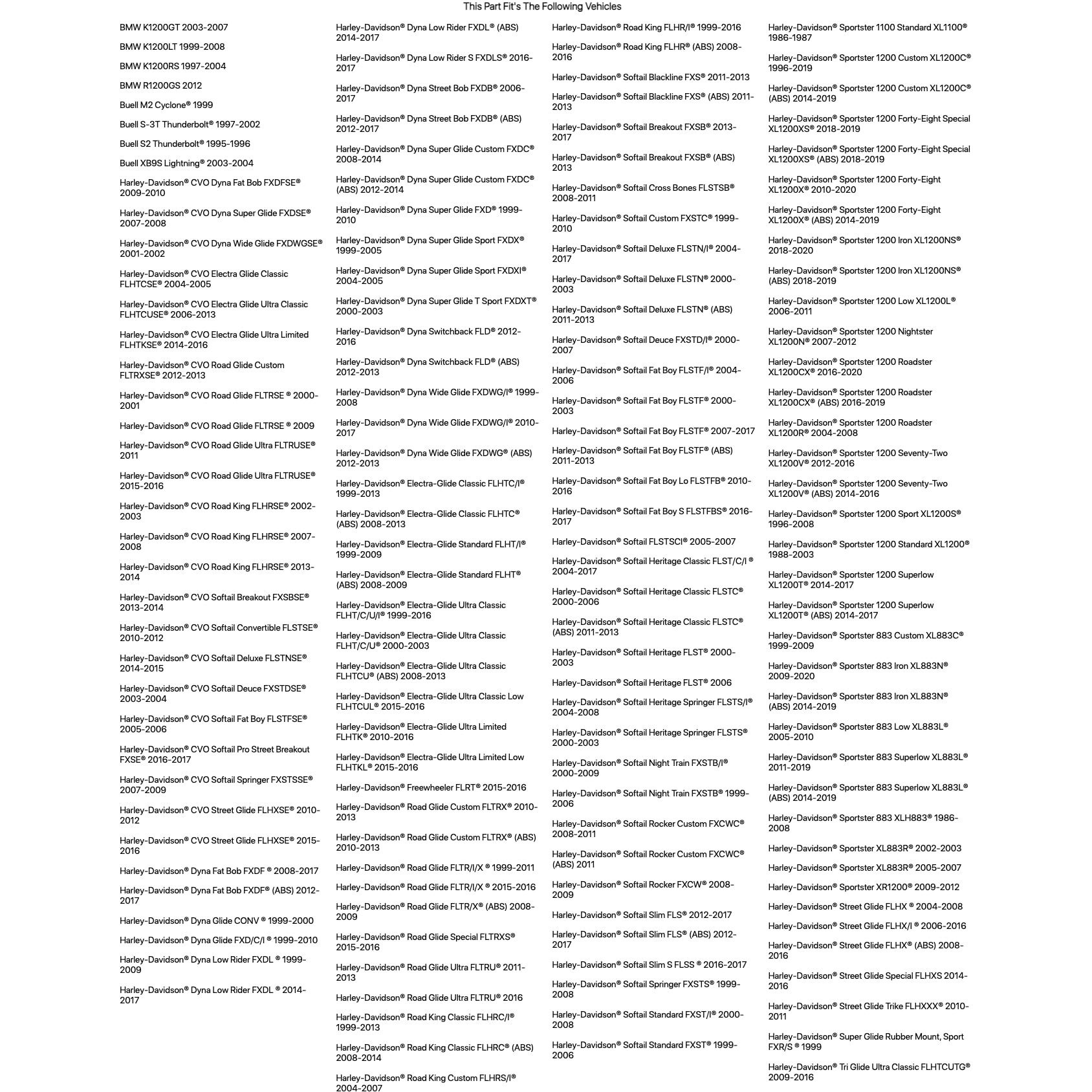 Ngk Resistor Sparkplug Dcpr7E For Harley-Davidson Softail Heritage Classic Flst/C/I 2004-2017