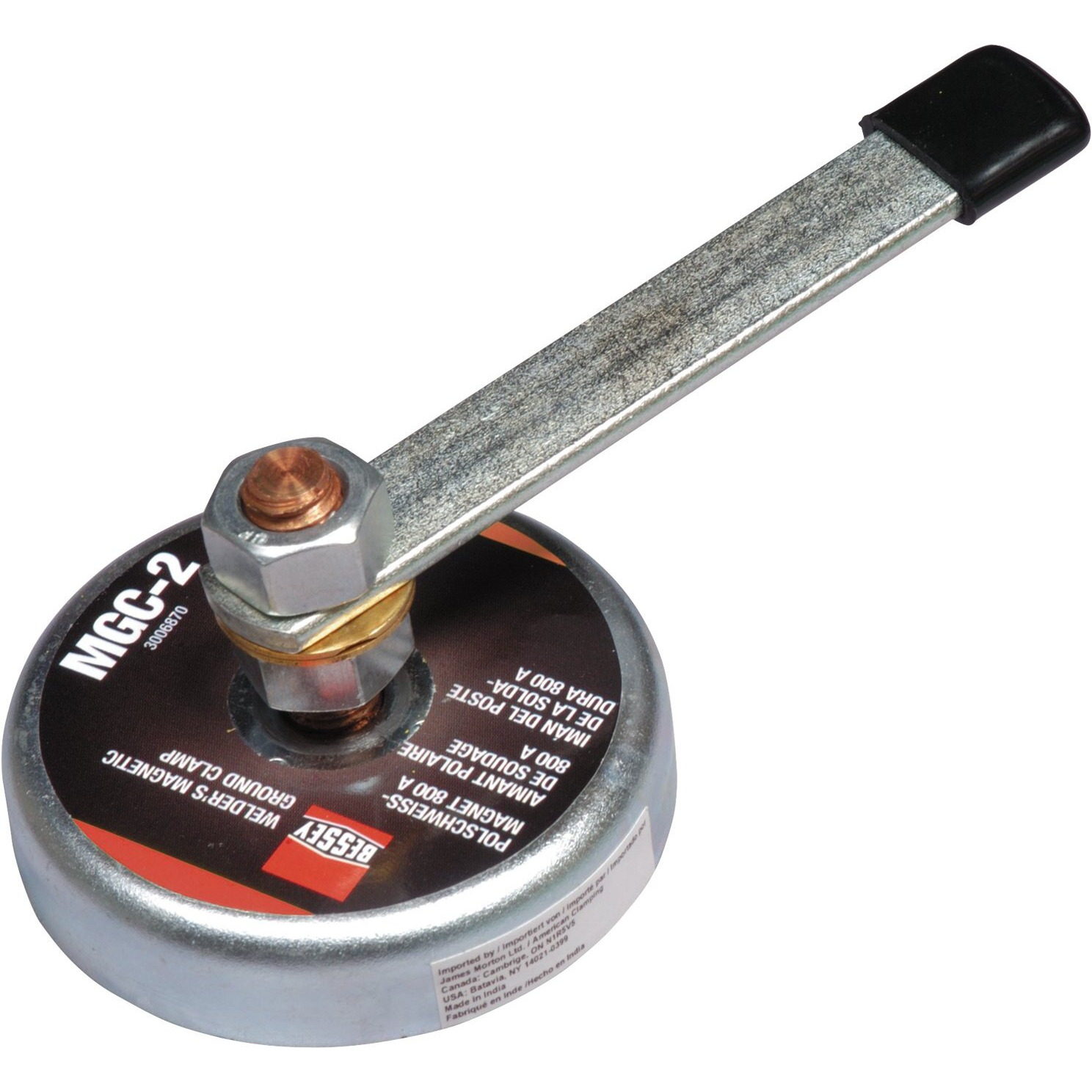 Bessey Mgc-2 Magnetic Ground Clamp  800 Amp