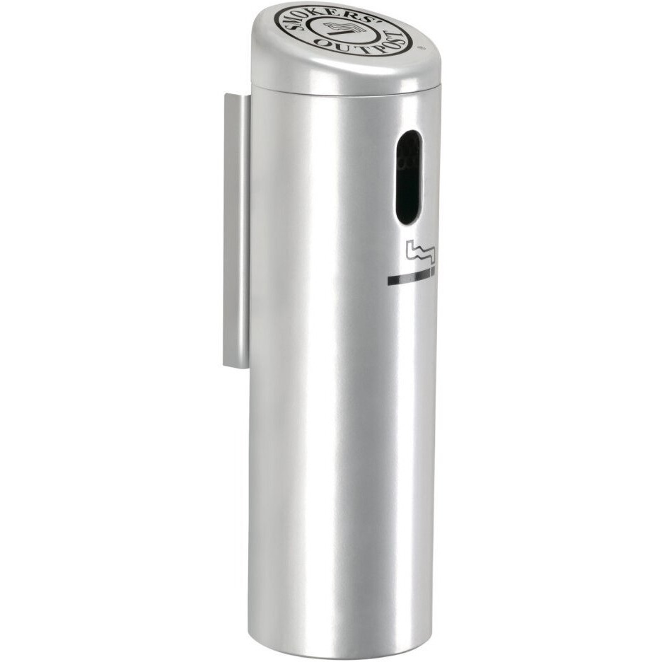 So Swivel Wall-Mounted Ashtray  Slv  Silver