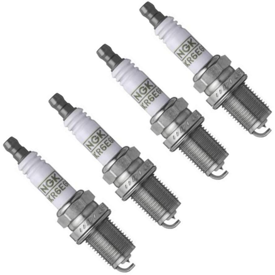 Ngk G- Power Platinum Spark Plug Bkr6Egp (4 Pack) For Volkswagen Golf Gti 1.8T 2002-2006 1.8L/1781Cc