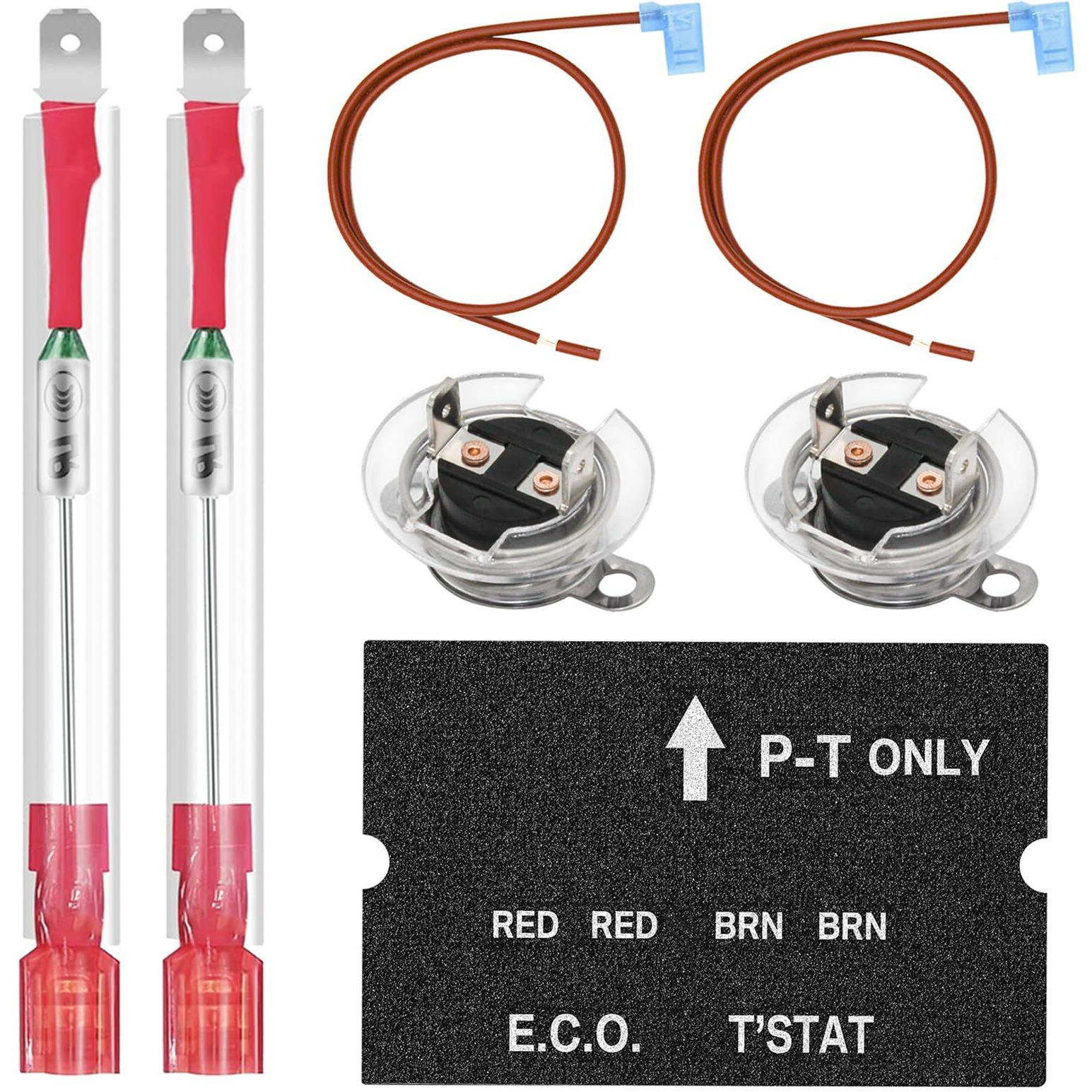 Rv Water Heater Thermal Cutoff Kit With Eco Thermostat Assembly Kit  Replacement Part For Atwood 91447 93866 Rv Camper Water Heater Tank Repair