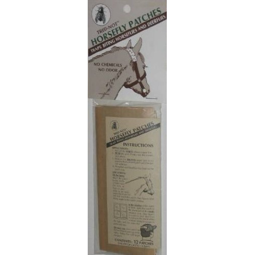 12 Trednot Horsefly Patches/Sticky Horse Fly Traps