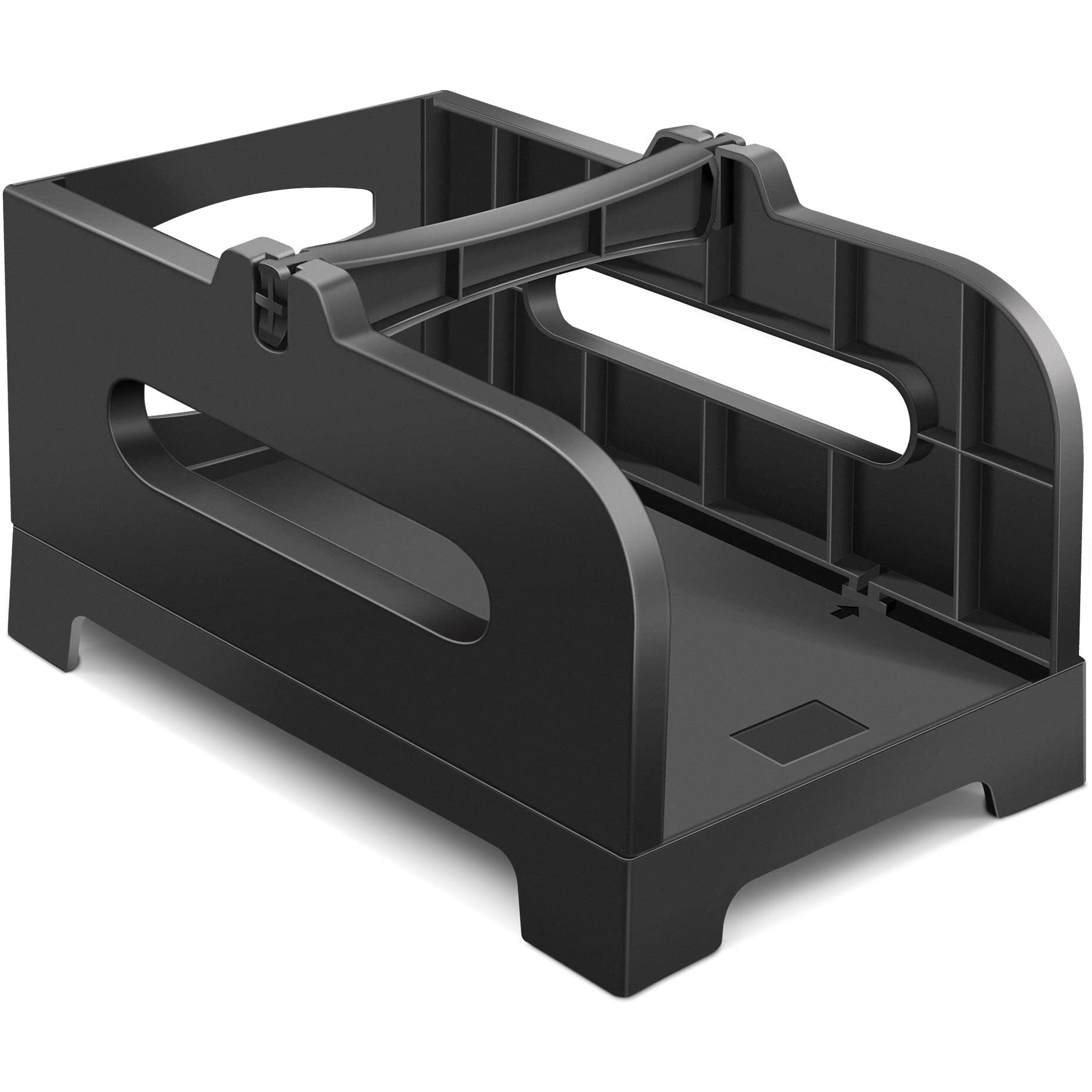 Polono Label Holder  Thermal Label Holder For Fan-Fold And Roll Labels  Shipping Label Holder Work With Shipping Label Printer And Thermal Labels