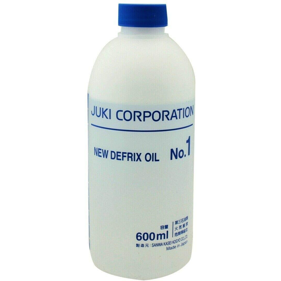 Juki Genuine New Defrix Oil No.1 Sewing Machine Oil 600Ml Bottle