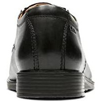 Clarks Mens Tilden Cap Oxford  Black Leather  9 E Us