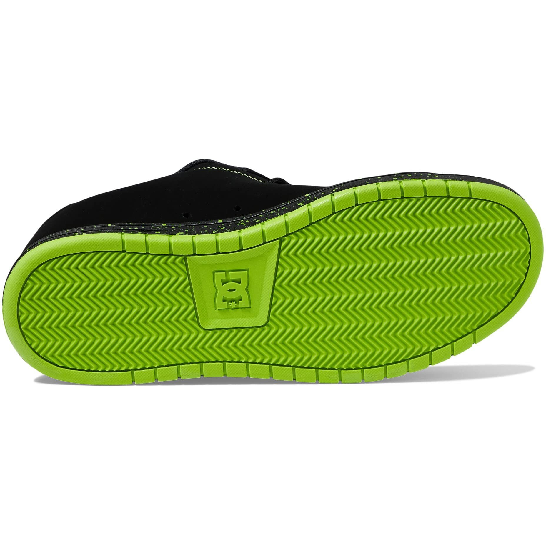 Dc Gaveler Casual Low Top Skate Shoes Sneakers Black/Lime Green 12 D (M)