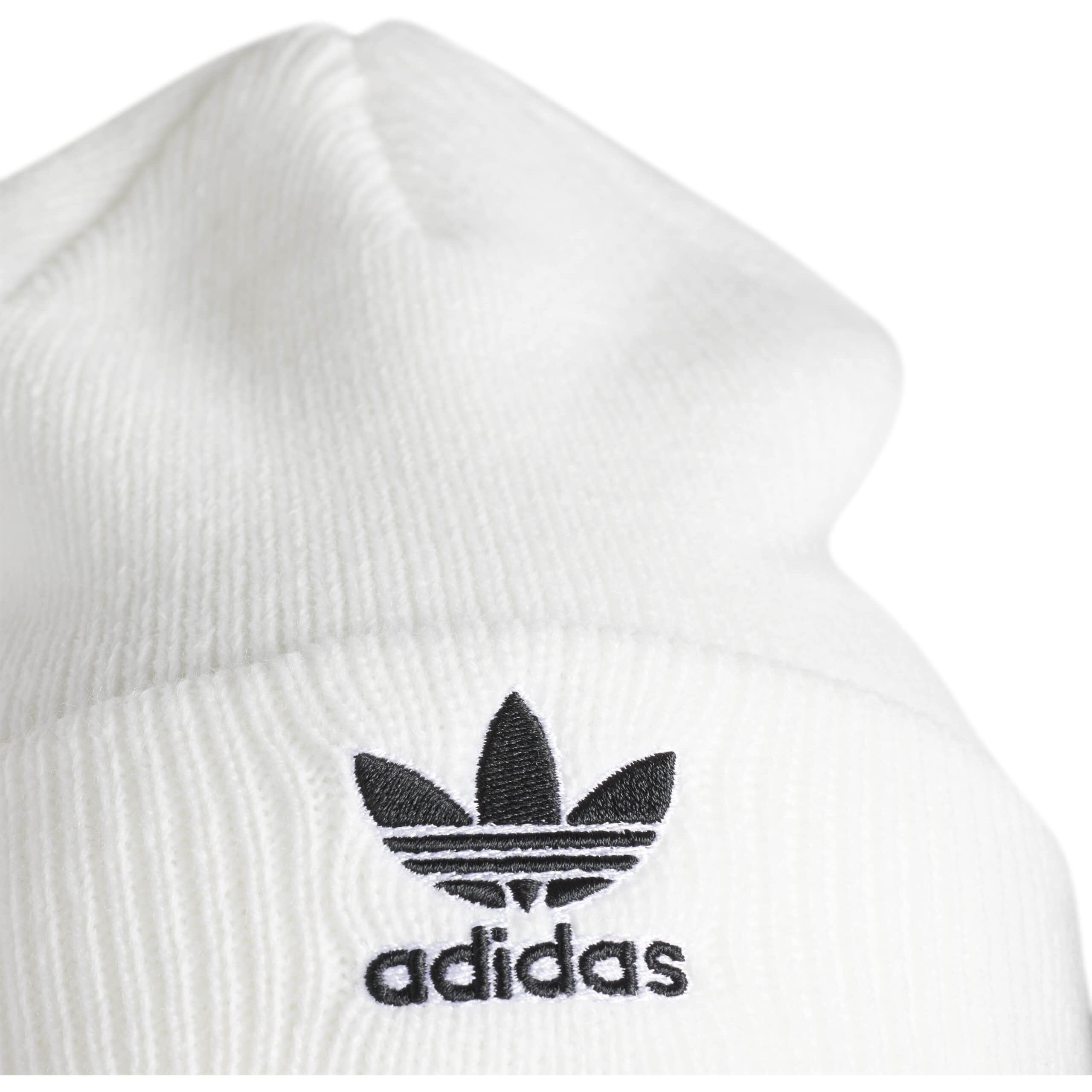 Adidas Originals Women's Trefoil Beanie  White  One Size