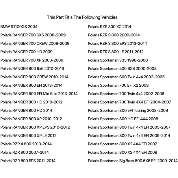 Ngk Resistor Sparkplug Bkr7E For Polaris Sportsman 700 Twin 4X4 2002-2006