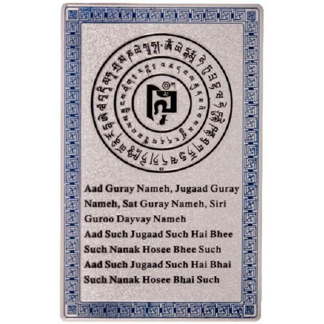 Dmtse Feng Shui Blue Rhino Elephant Anti Burglary Talisman Card