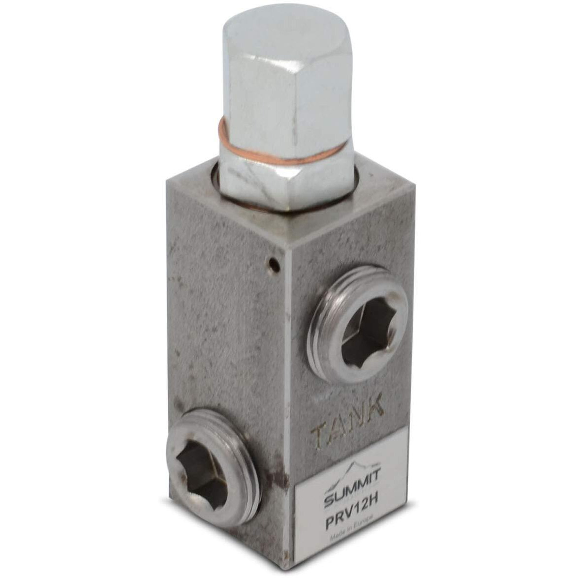 Hydraulic Relief Valve  Adjustable High Pressure  20 Gpm  2500 Psi  3/4  Npt