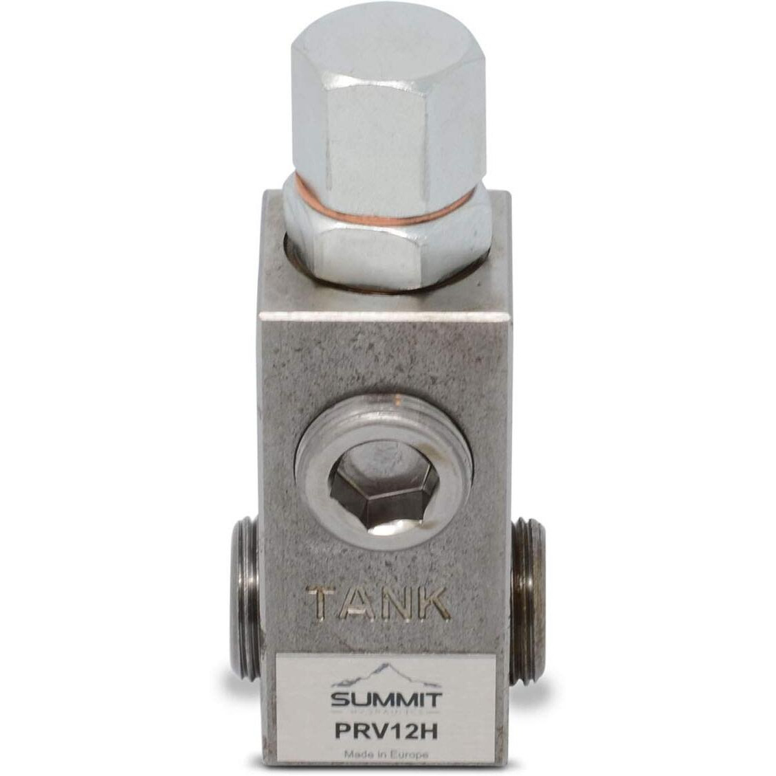 Hydraulic Relief Valve  Adjustable High Pressure  20 Gpm  2500 Psi  3/4  Npt