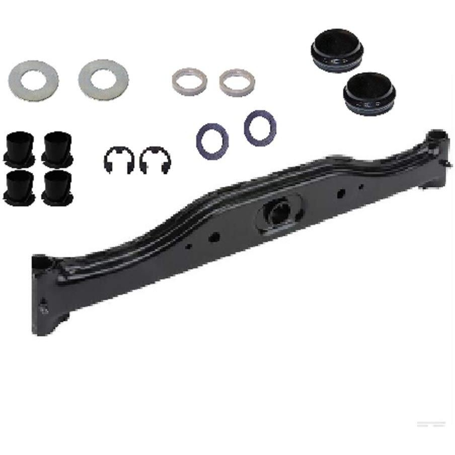 Craftsman 532418168 Front Axle Kit (1) 532418168 Axle (4) 532003366 Bearings (2) 532121748 Washers (2) 812000029 Ring Clips (2) 819272016 Washers (2) 532006266 Thrust Washers (2) 532121232 Caps