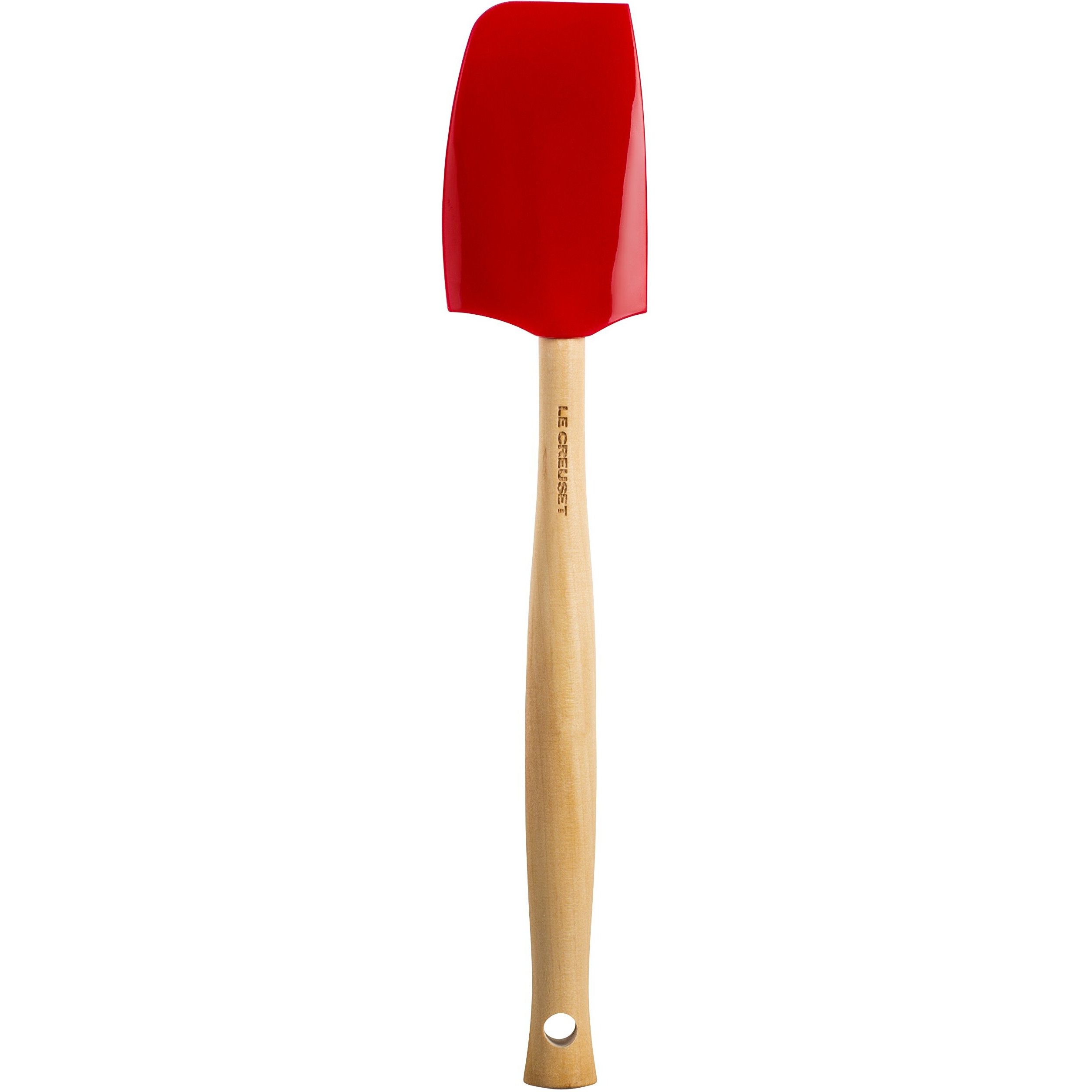 Le Creuset Silicone Craft Series Medium Spatula  11 1/8"" X 2 1/4""  Cerise