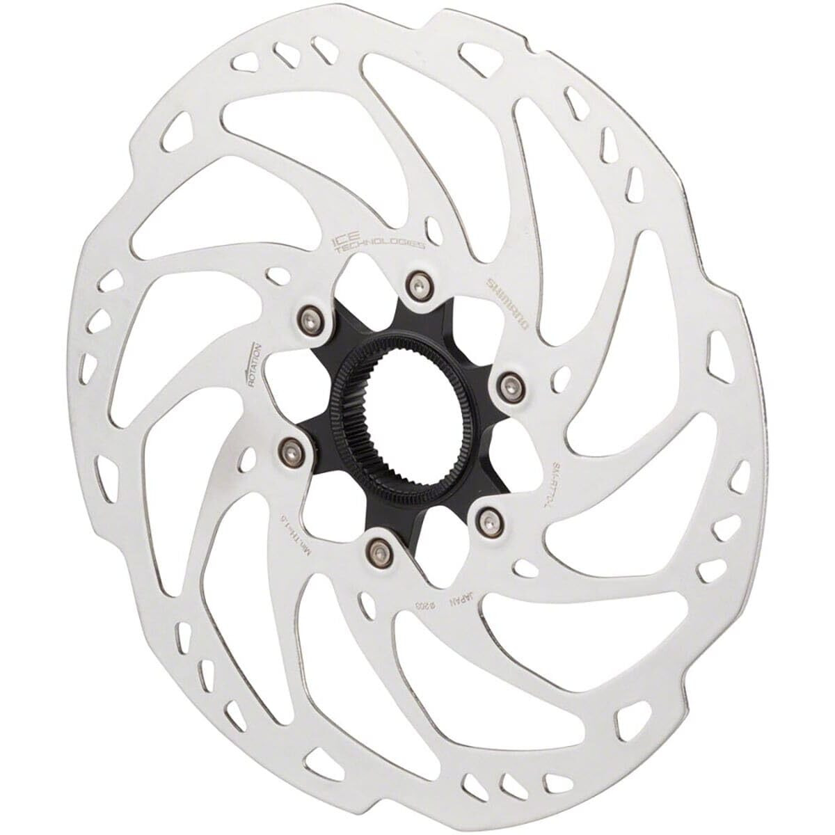Shimano Slx Sm-Rt70-M Disc Brake Rotor - 180Mm  Center Lock  Silver