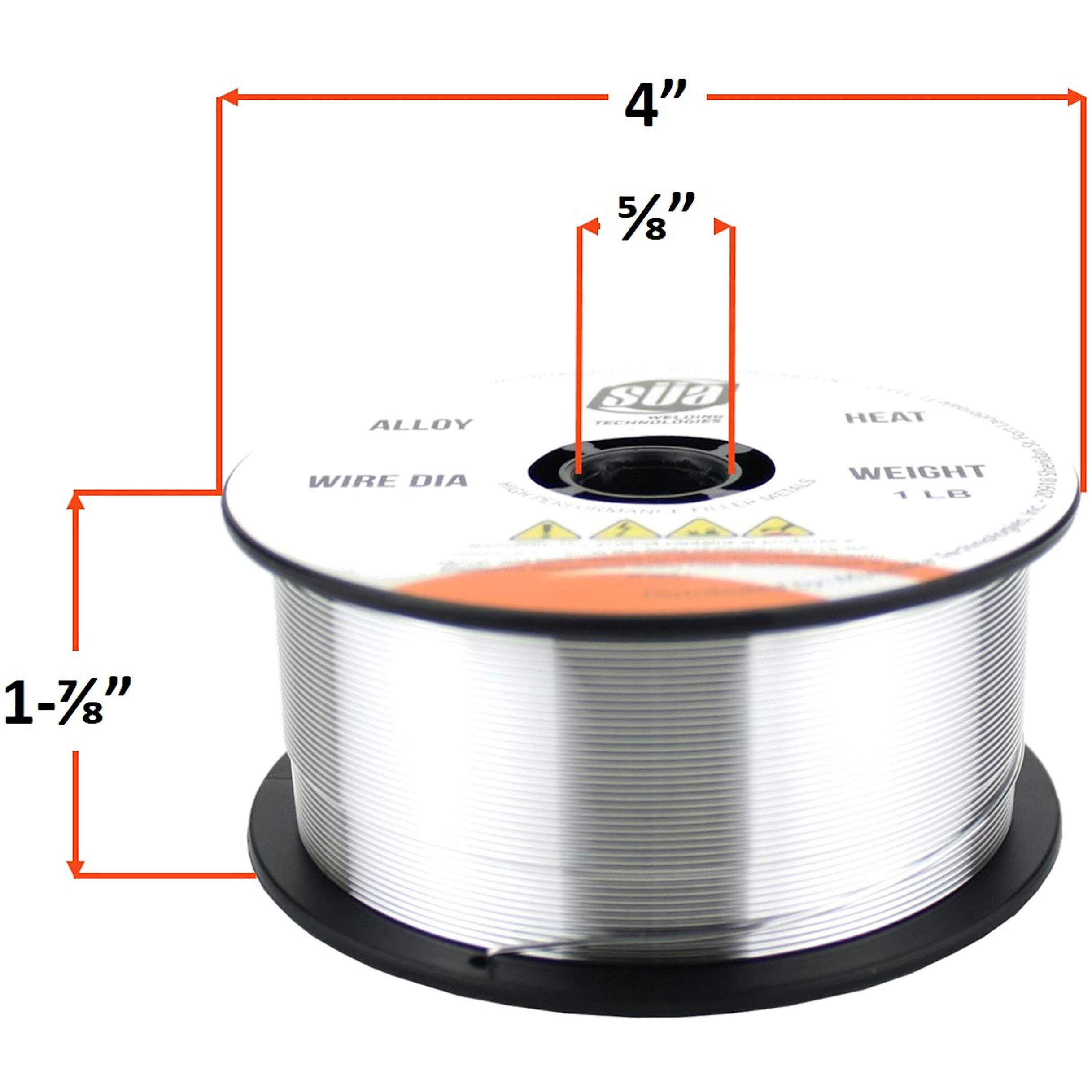 Er4043 - Mig Aluminum Welding Wire - 1 Lb X 0.030""