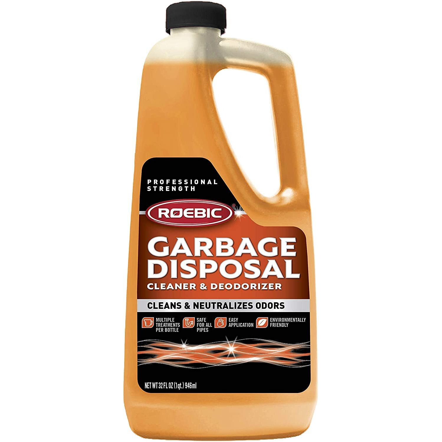 Roebic Q Gdcd 32 Ounces Disposal Cleaner And Deodorizer  32 Oz