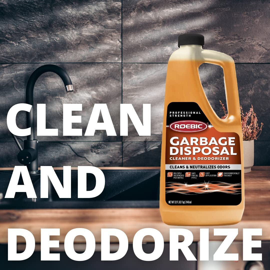 Roebic Q Gdcd 32 Ounces Disposal Cleaner And Deodorizer  32 Oz