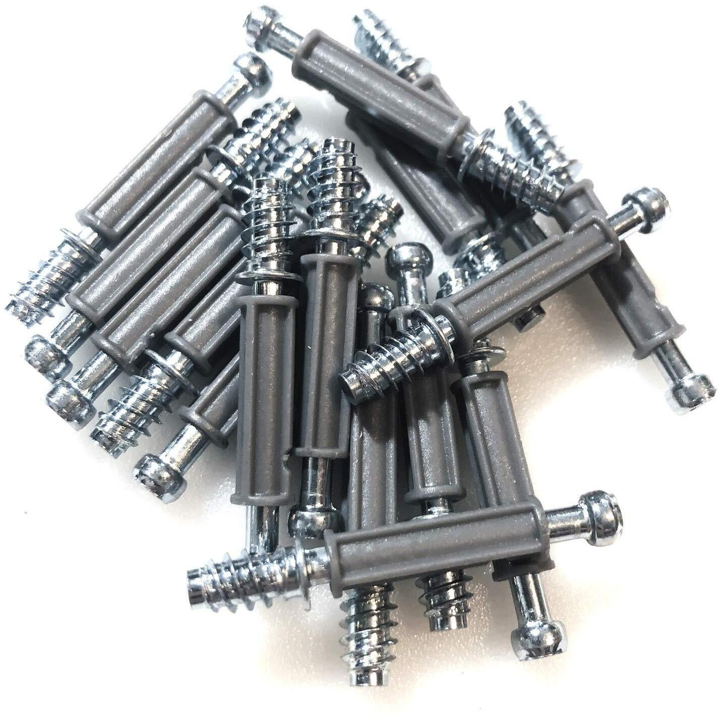 Replacementscrews Cam Lock Screws Compatible With Ikea Part 118331 (Billy  Brimnes  Hemnes  Malm) (Pack Of 16)