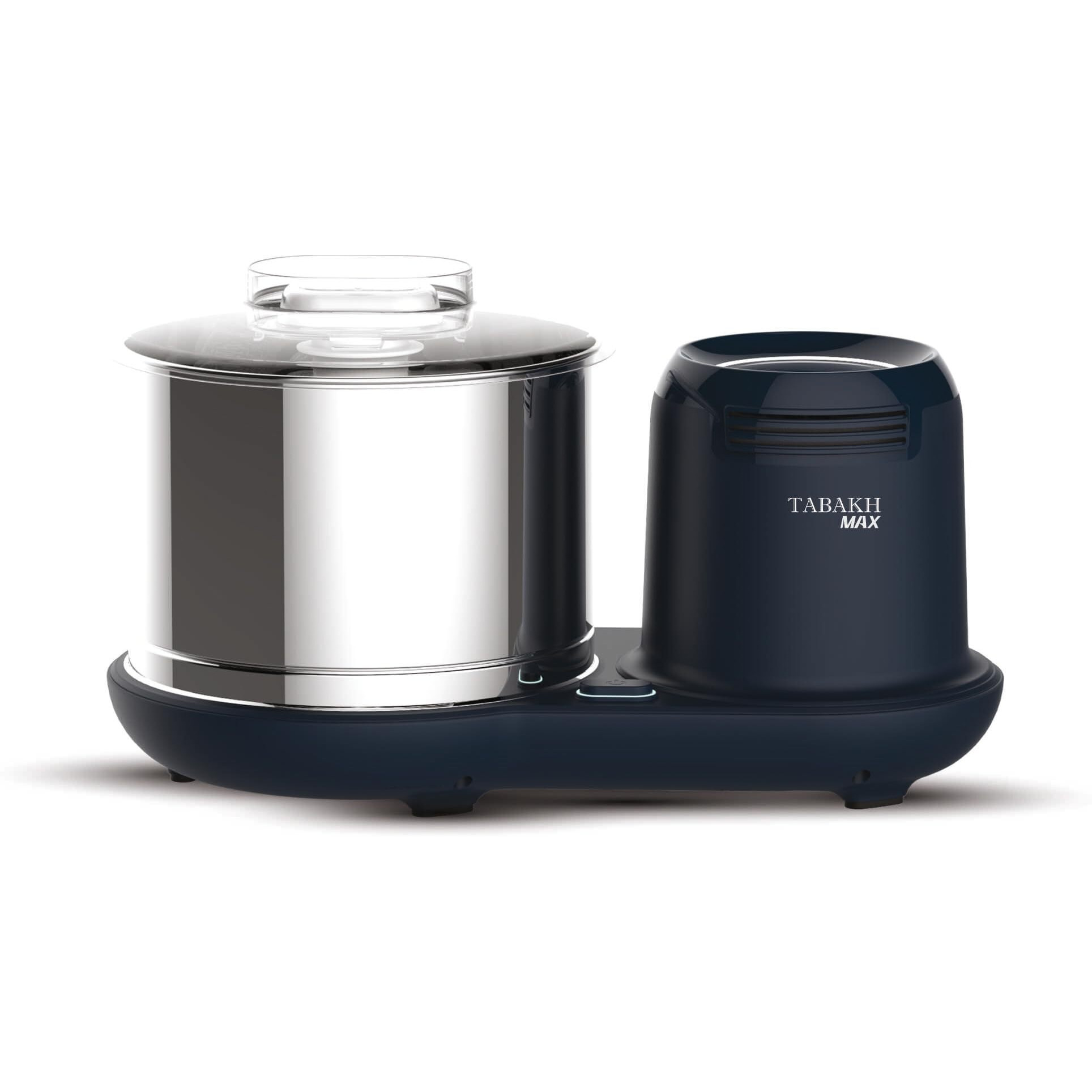 Tabakh Max 2-Liter Stone Wet Grinder With Atta Kneader & Coconut Scraper  110V  Gray