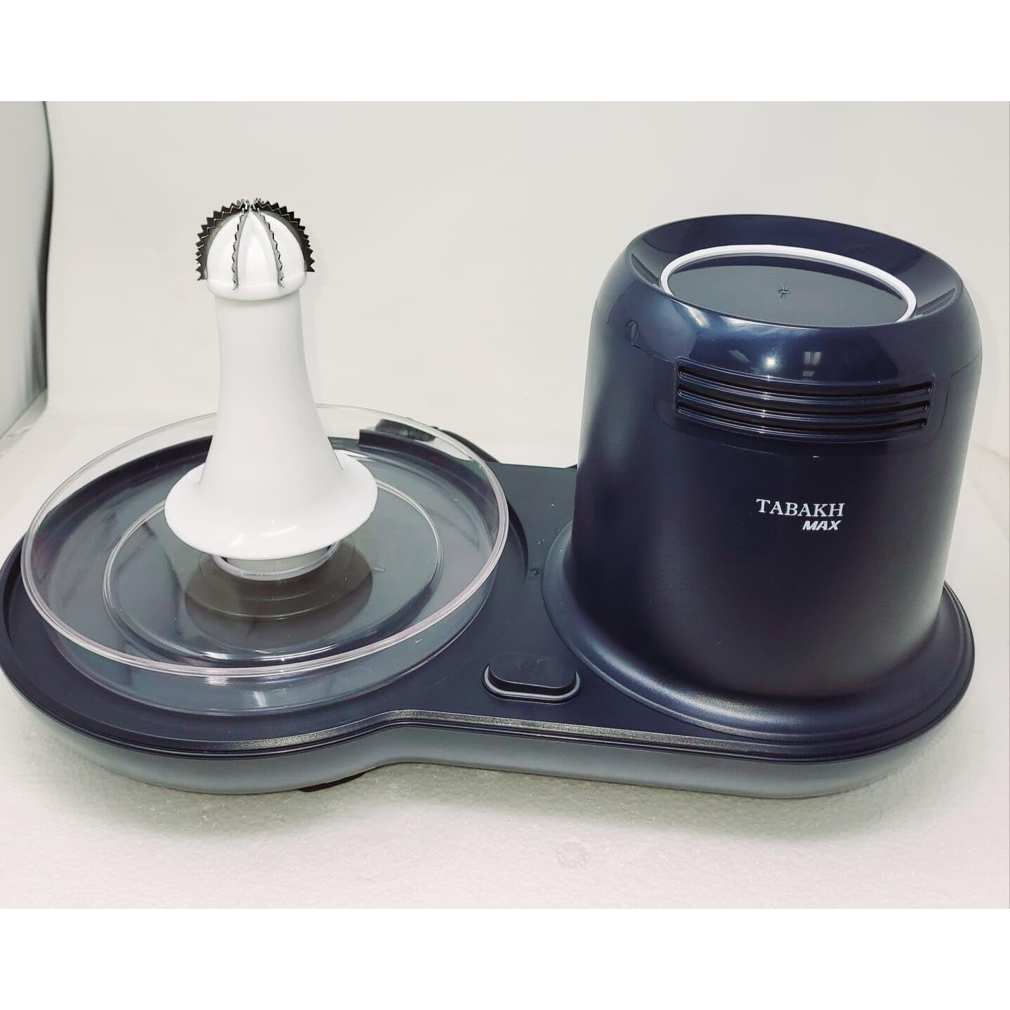 Tabakh Max 2-Liter Stone Wet Grinder With Atta Kneader & Coconut Scraper  110V  Gray