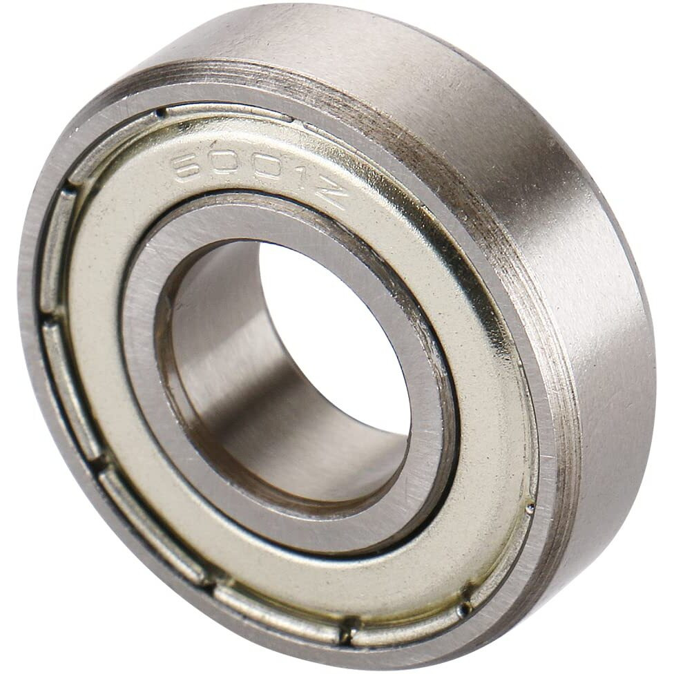 Baomain Ball Bearing 6001Z 12Mm X 28Mm X 8Mm Shielded Deep Groove Radial Pack Of 10