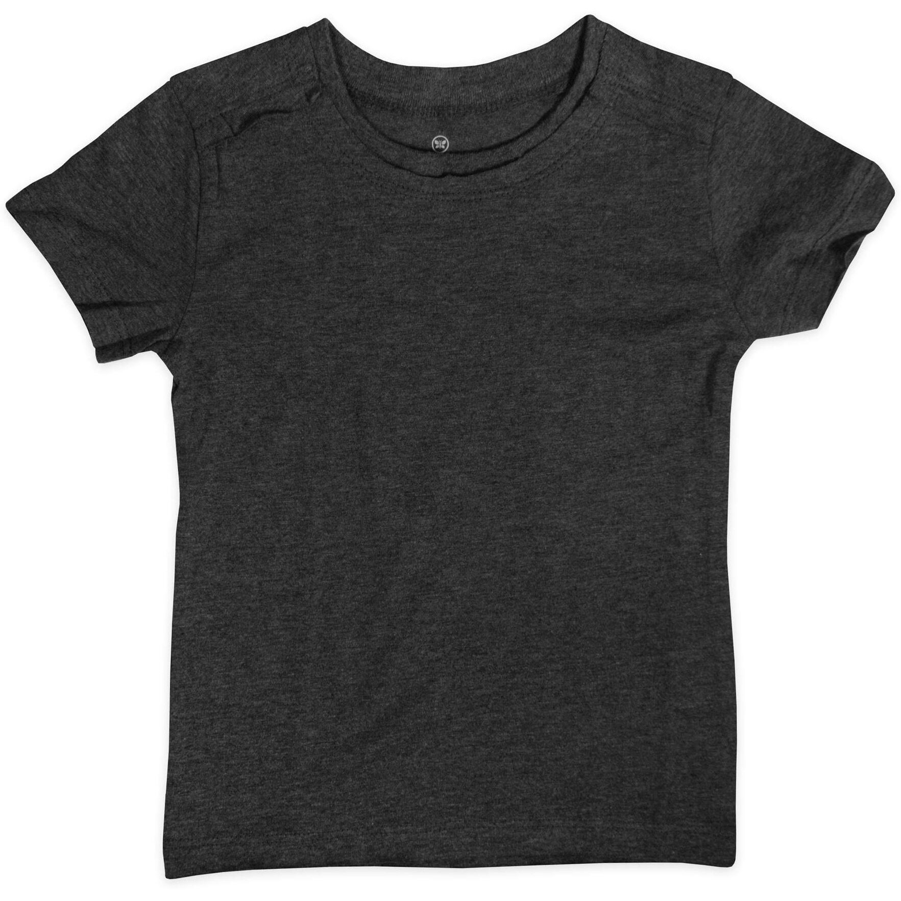 Honestbaby Organic Cotton Short Sleeve T-Shirt Multi-Packs  5-Pack Gray Ombre  Newborn