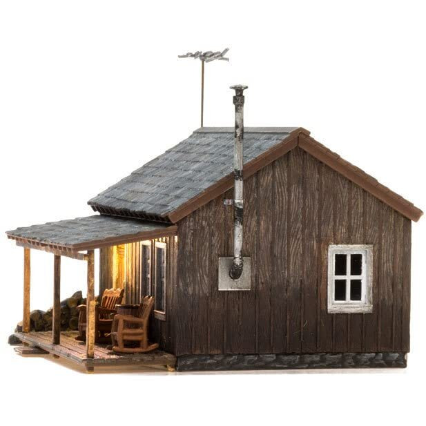 Woodland Scenics Br4955 N B/U Rustic Cabin