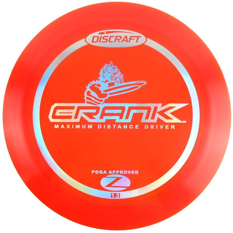 Discraft Elite Z Crank Distance Driver Golf Disc [Colors May Vary] - 170-172G