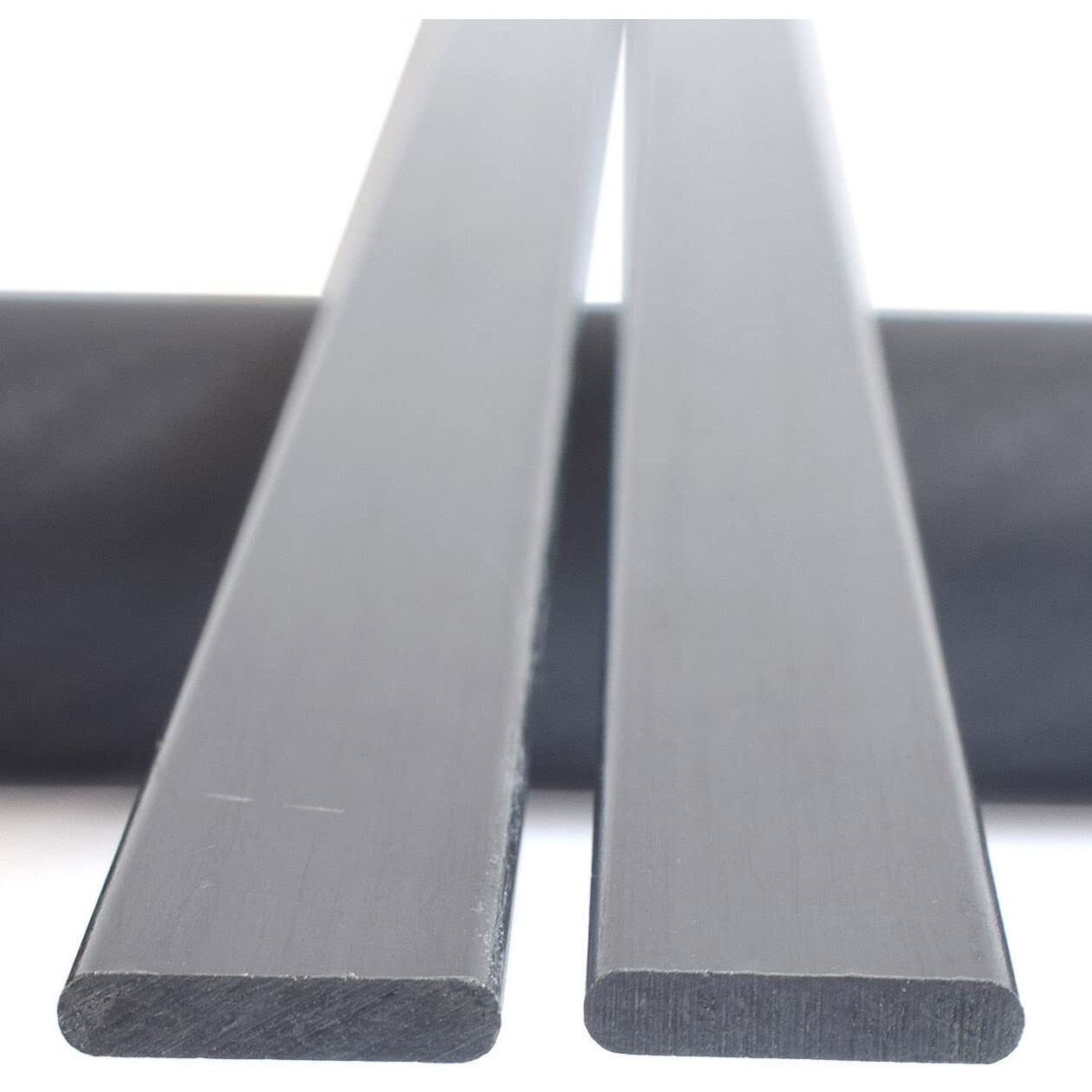 Cncarbonfiber 2Pcs 3X15Mm Length 420Mm Flat Carbon Fiber Bars Pultruded Carbon Fiber Strips 3.0X15X420Mm(2Pcs)