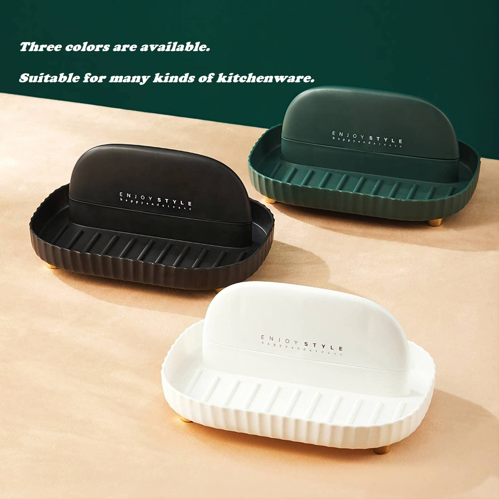 Suugly Utensil Rest Holder For Kitchen Counter Spoon Rest Cooking Ladle Spatula Lid Holder Kitchen And Grill Utensil Organizer For Countertop Stove Top (White)