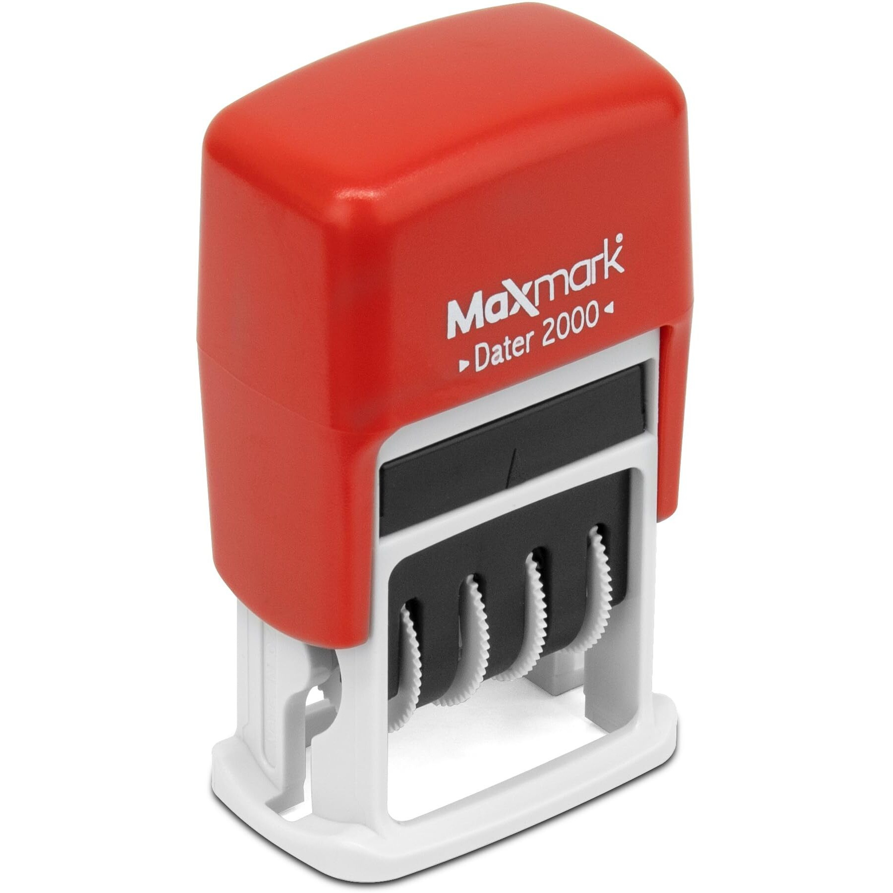 Maxmark Dater 2000 Self Inking Date Stamp - Red