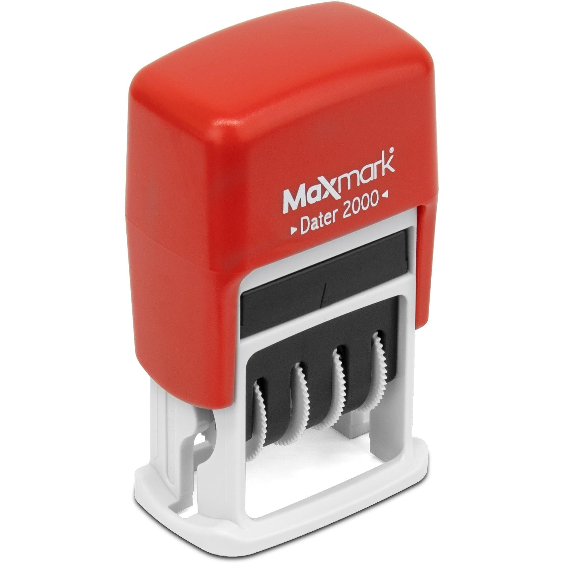 Maxmark Dater 2000 Self Inking Date Stamp - Red