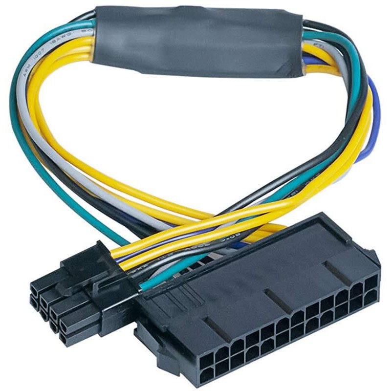 Iestar Main Power 24 Pin To 8 Pin Atx Power Supply Adapter Cable For Dell Optiplex 3020 7020 9020 Precision T1700