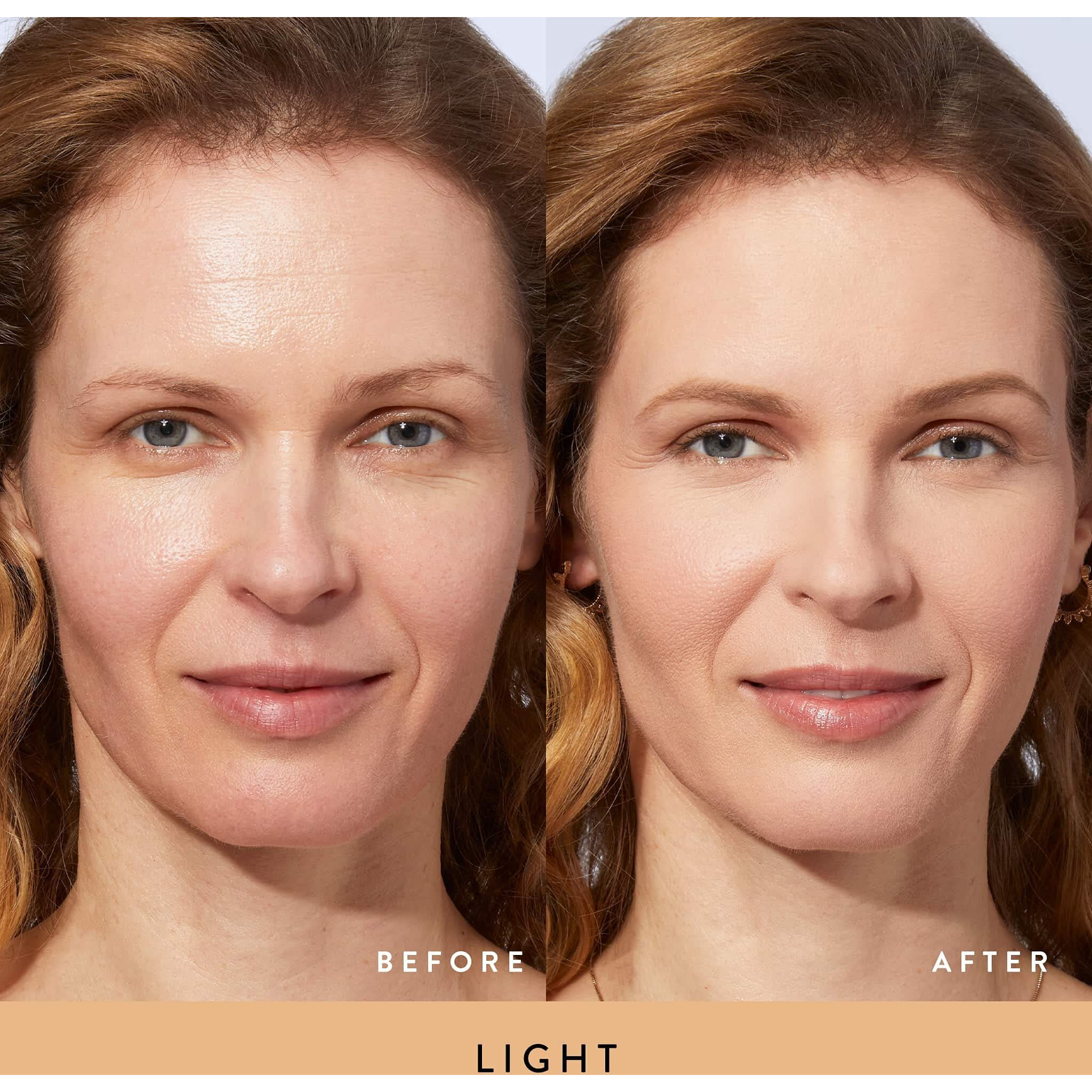 Laura Geller New York Baked Balance-N-Brighten Foundation With Kabuki Brush Makeup Set  Light