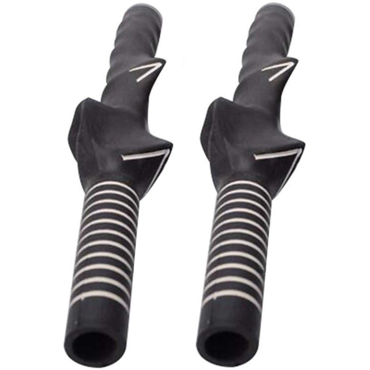 Lertree 2Pcs Left-Hand Golf Training Grip Golf Club Grip Lh Practice Aid Golf Swing Trainer Accessories