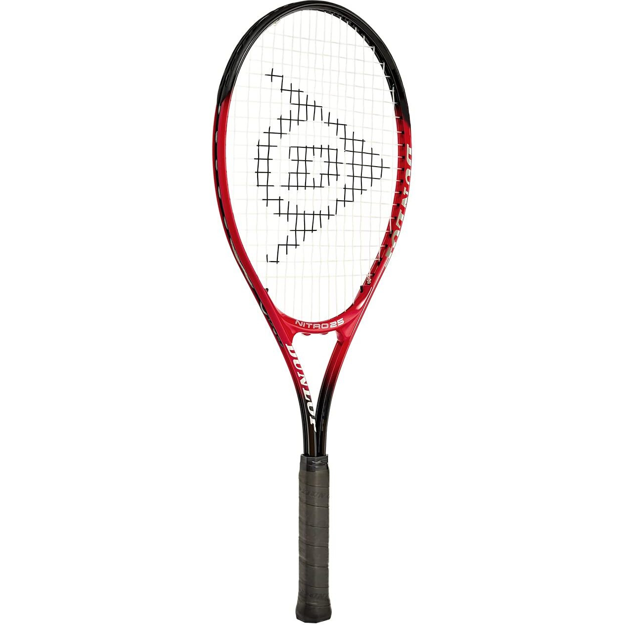 Dunlop Sports Nitro Junior Tennis Racket  25"" Length  White/Red/Black