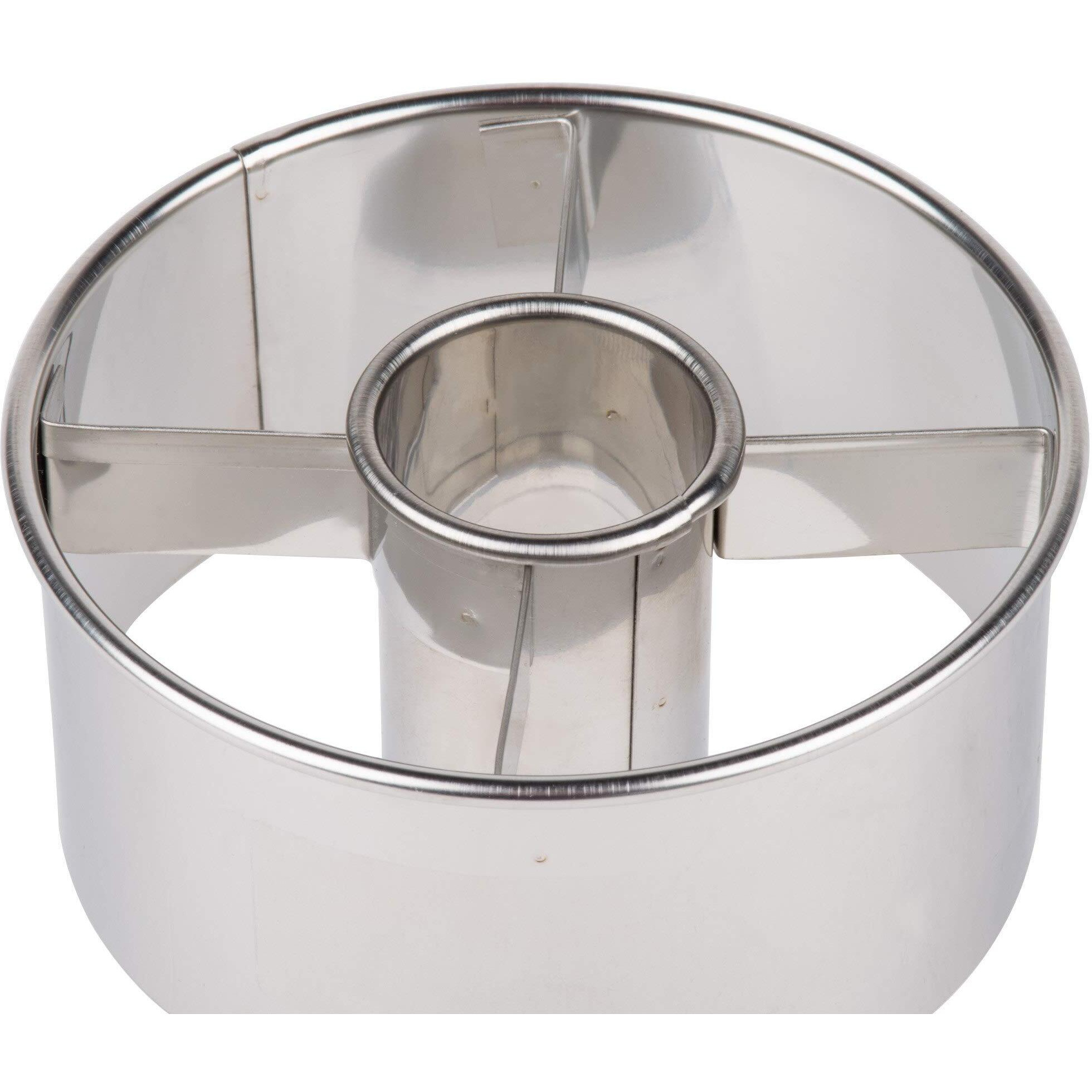Ateco Donut Cutter  3.5""  Stainless Steel 3-1/2-Inch