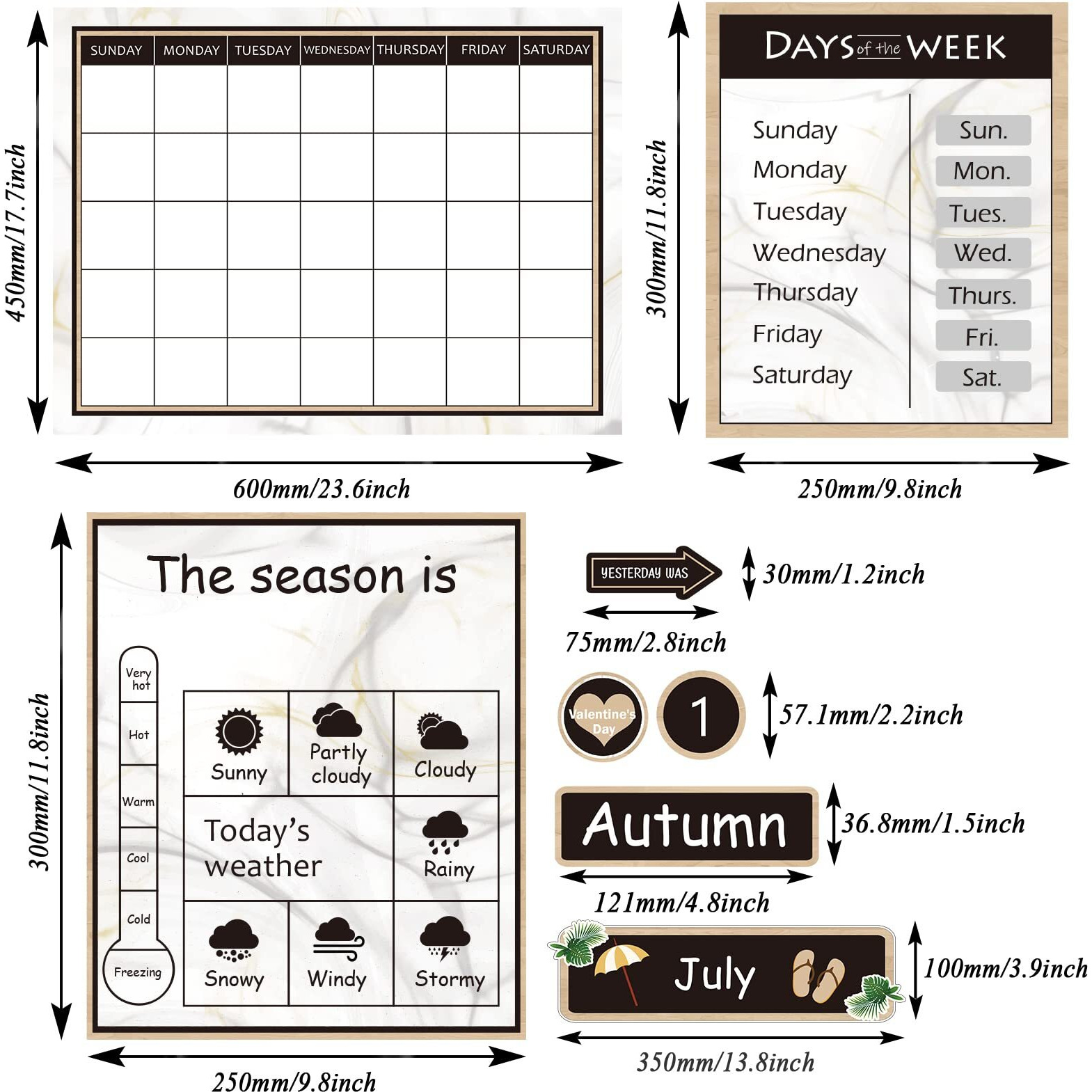 Boho Greenery Calendar Bulletin Board Set Simply Ctp Bulletin Board Calendar Seasons Weather Chart Green Classroom Decoration With Season  Weather And Days Of The Week Chart  Back To School Decoration
