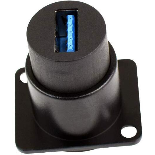 Toronce Usb3.0 D Series Panel-Mount Connector | D-Usb-3.0 Usb 3.0 Pass Through Connector