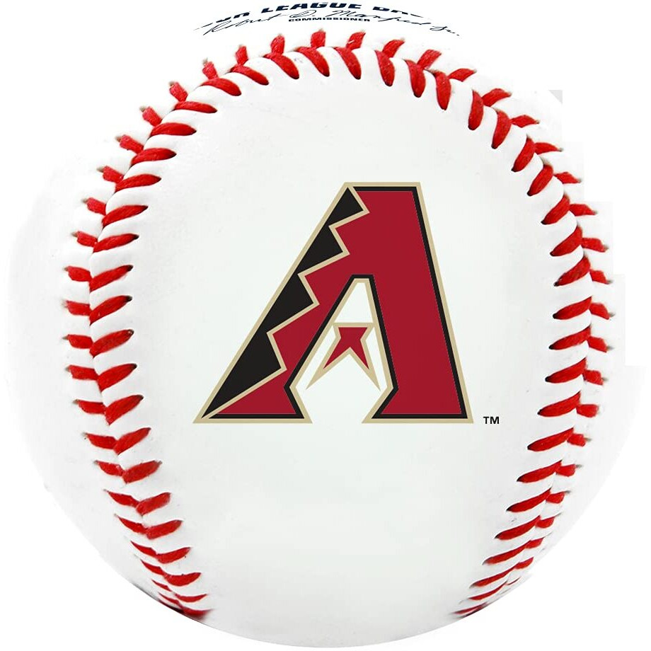 Rawlings Mlb Arizona Diamondbacks Team Logo Baseball  Official  White