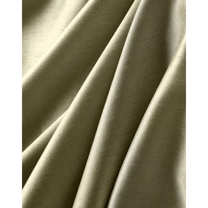 Curtainworks Marquee Faux Silk Pinch Pleat Curtain Panel  30 By 95""  Pewter