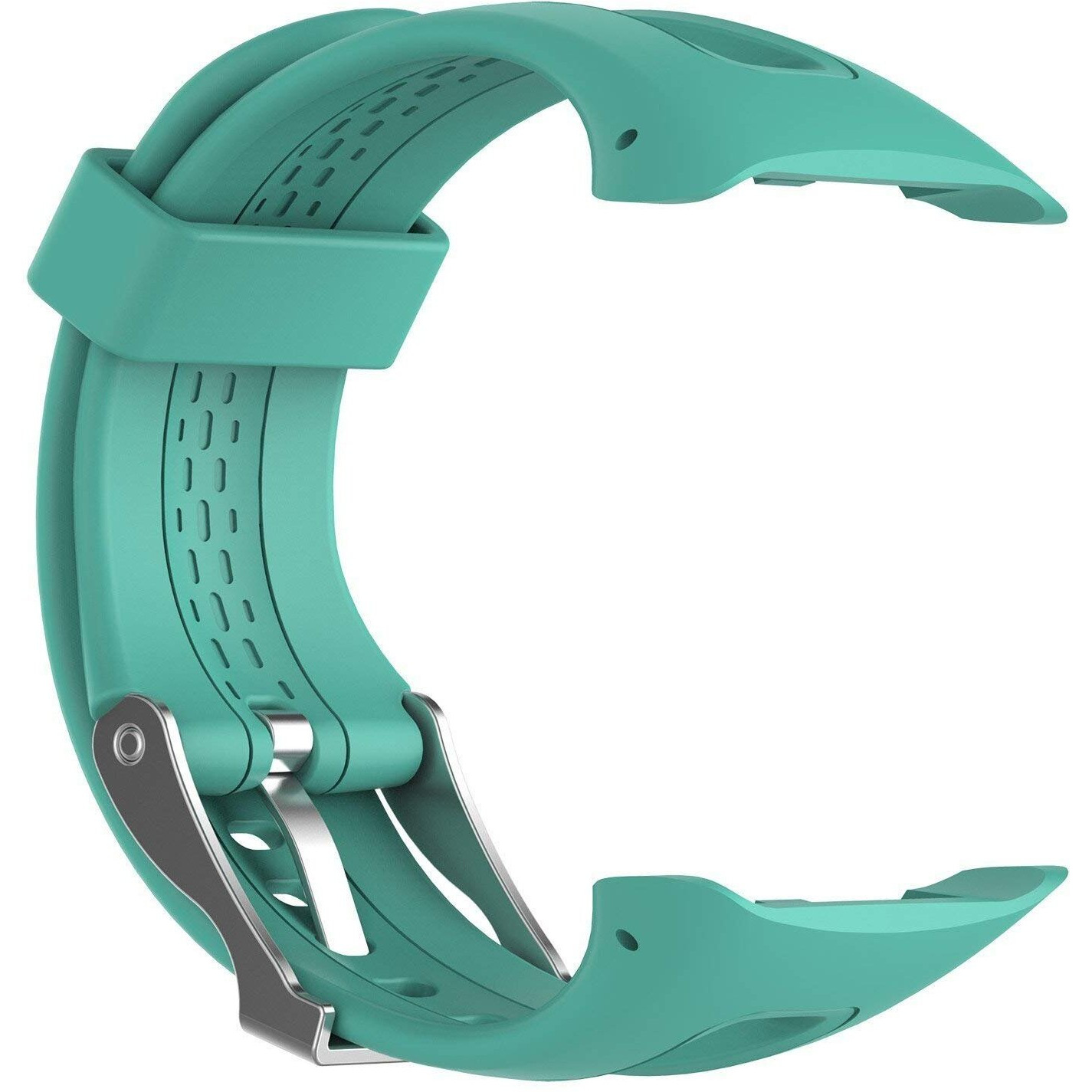 Replacement Band For Garmin Forerunner 10/15 For Women/Man - Tenyun Silicone Wristband Strap/Bands For Garmin Forerunner 10/Garmin Forerunner 15(Teal  Small-Size(0.81"" X 0.77"")