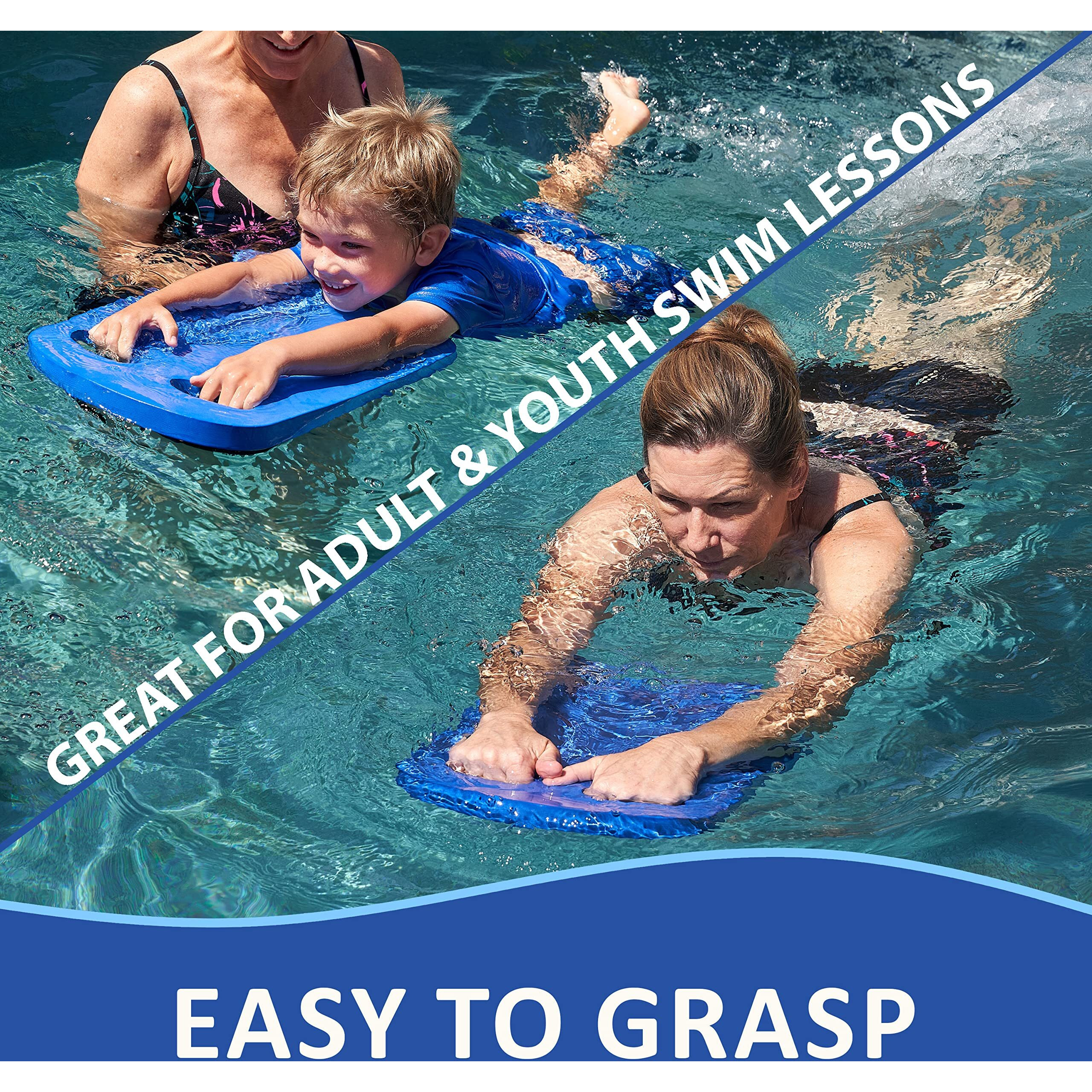 Viahart Swimming Kickboard - One Size Fits All - A Great Training Aid For Children And Adults (Burgundy)