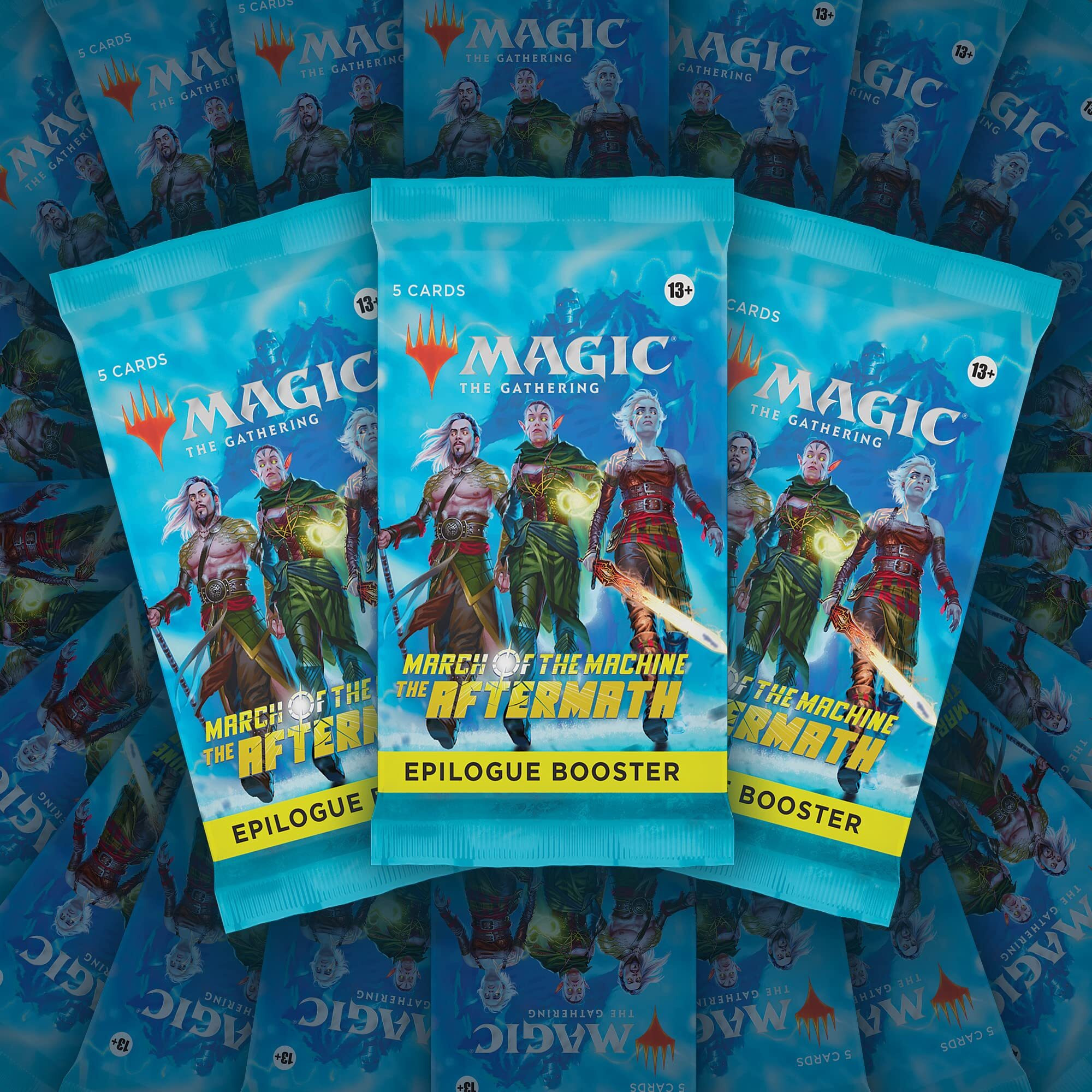 Magic The Gathering March Of The Machine The Aftermath Epilogue Booster Box | 24 Packs (120 Magic Cards)