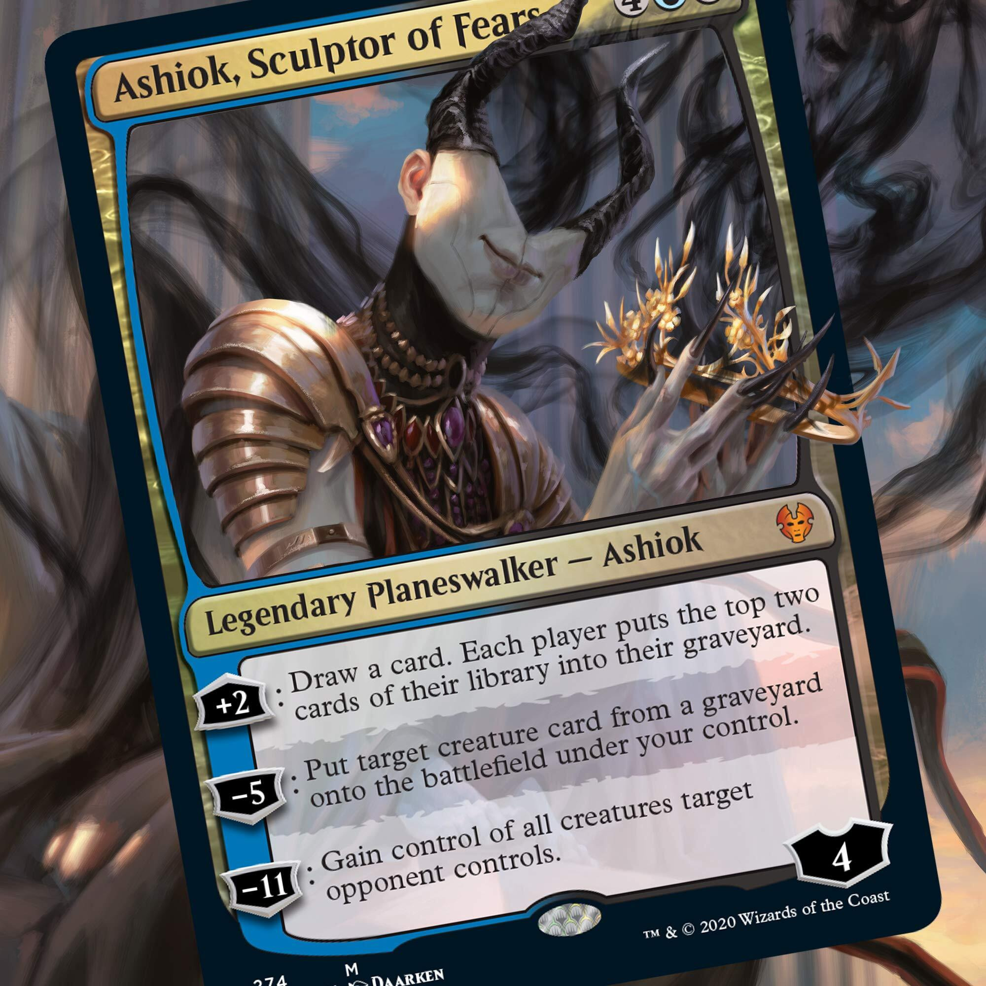 Magic The Gathering Ashiok  Sculptor Of Fears Planeswalker Deck | Theros Beyond Death | 60-Card Starter Deck