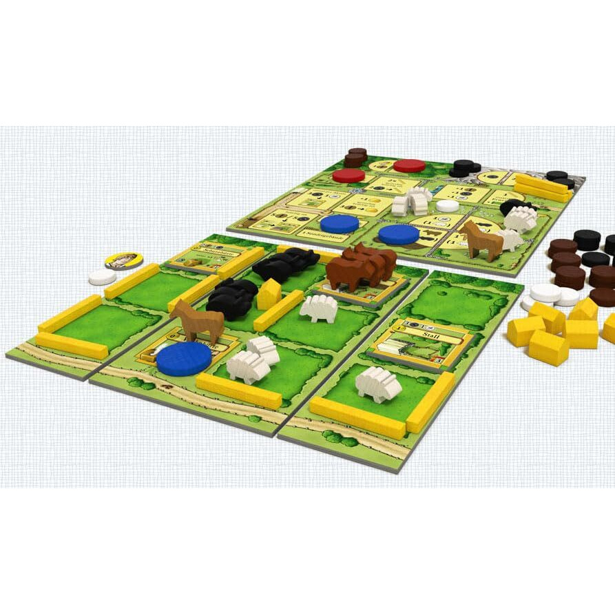 Agricola All Creatures Big And Small The Big Box | Farming Game | Strategy Game For Adults And Kids | Family Board Game | Ages 10+ | 2 Players | Average Playtime 30 Minutes | Made By Lookout Games
