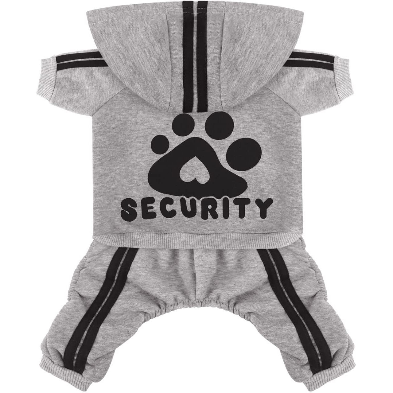 Otunrues Dog Hoodie  Dog Clothes 4 Legs Sweatshirt Security Hoodies Jumpsuit Soft & Warm Sweater Outfit Pullover Dog Winter Coat  Dog Hoodies For Small Medium Large Dogs Cats Apparel(Grey  Xxs)