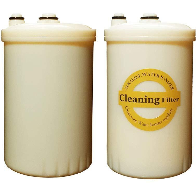 Ionhitech Replacement Filter Compatible With Hg-N (Hgn) Water Ionizers + Cleaning Cartridge (Not Compatible With K8 And Hg Original Machines)