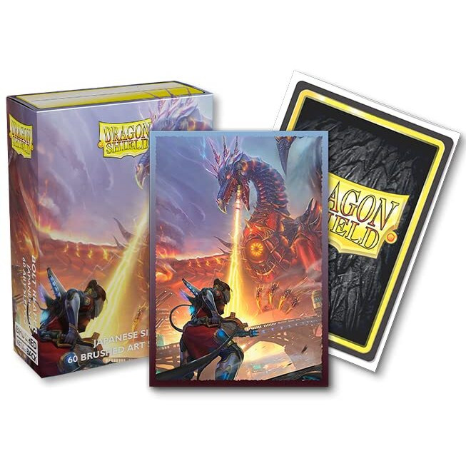 Arcane Tinmen Dragon Shield Sleeves- Matte Limited Edition Brushed Art Japanese Boly Reaper 60Ct- Card Sleeves Are Smooth & Tough - Compatible With Yugioh & Cardfight Vanguard (At-12611)