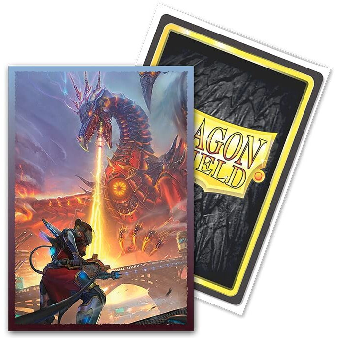 Arcane Tinmen Dragon Shield Sleeves- Matte Limited Edition Brushed Art Japanese Boly Reaper 60Ct- Card Sleeves Are Smooth & Tough - Compatible With Yugioh & Cardfight Vanguard (At-12611)